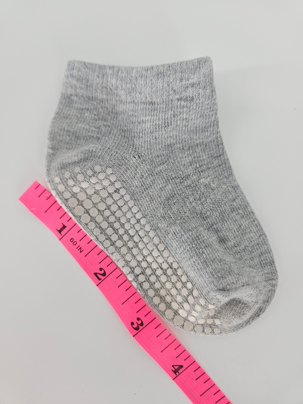 5/$25 Toddler Girls Non Slip Grip Ankle Socks Low Cut 9 Pairs - Picture 3 of 3